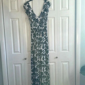 Southern Frock | Navy & White | Maxi | size S